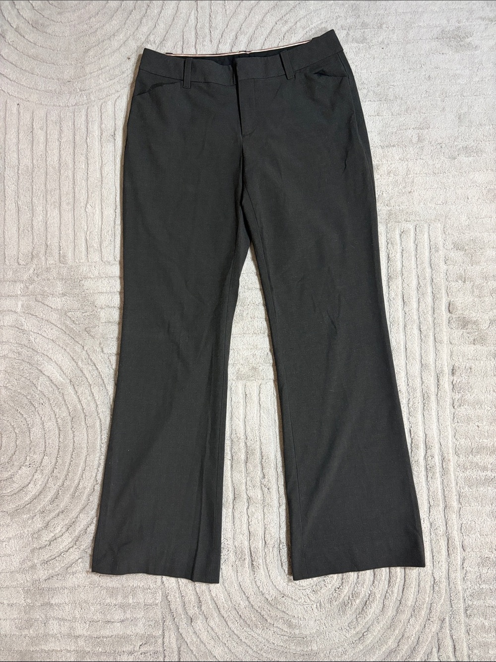 Gap Curvy Wide Leg Dark Gray Dress Pants Size 8 Regular 30” inseam